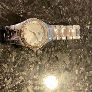 ESQ Mother of pearl watch